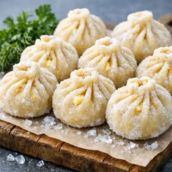 Замороженные буузы с сыром