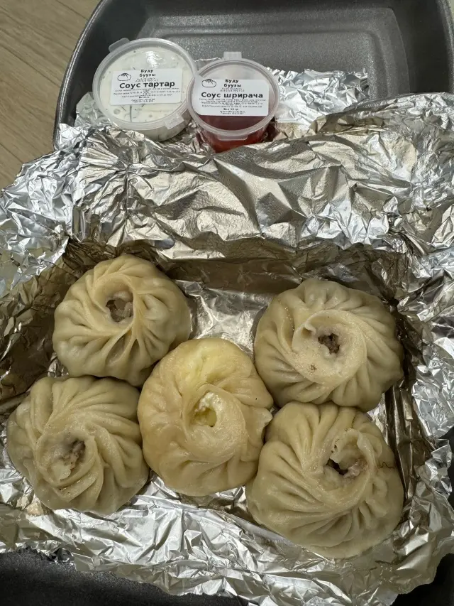 Буузы отличные! Брал все 5 видов!